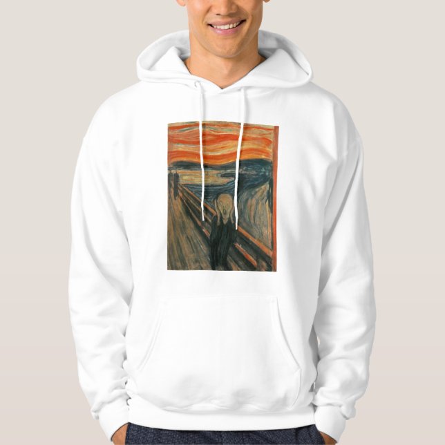 The Scream - Edvard Munch Hoodie (Front)