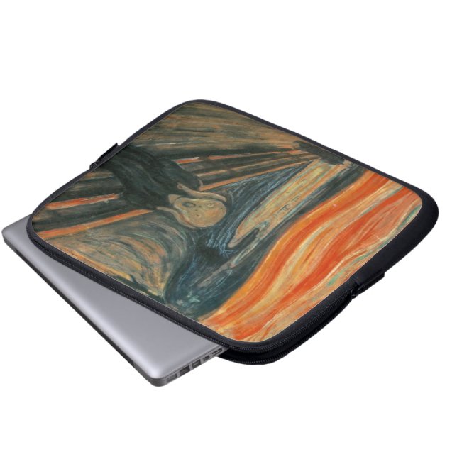 The Scream - Edvard Munch Laptop Sleeve (Front Bottom)