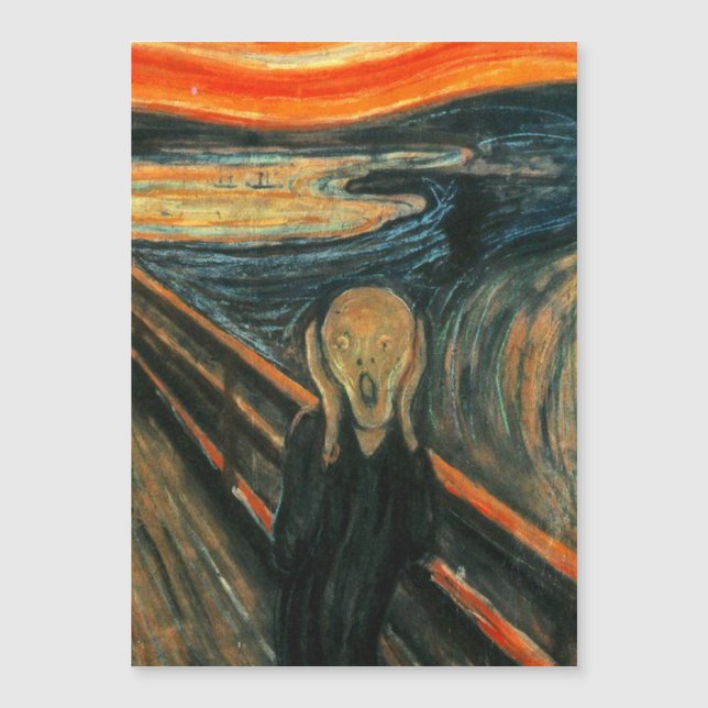 The Scream Edvard Munch Modern Expressionist Art (Front)