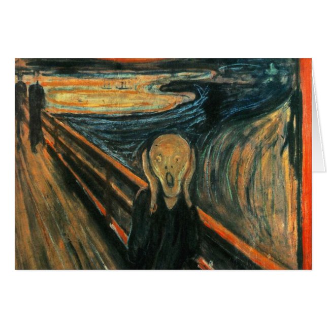 The Scream Edvard Munch Modern Expressionist Art (Front Horizontal)