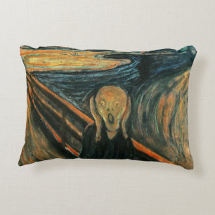 The Scream Edvard Munch Modern Expressionist Art Decorative Cushion
