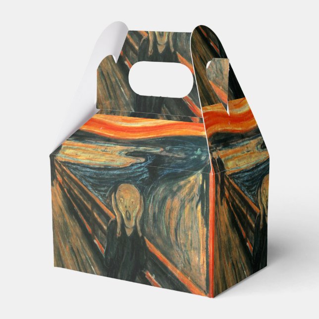 The Scream Edvard Munch Modern Expressionist Art Favour Box (Front Side)