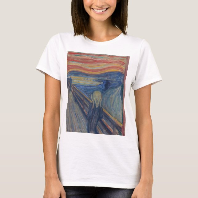 The Scream, Edvard Munch T-Shirt (Front)