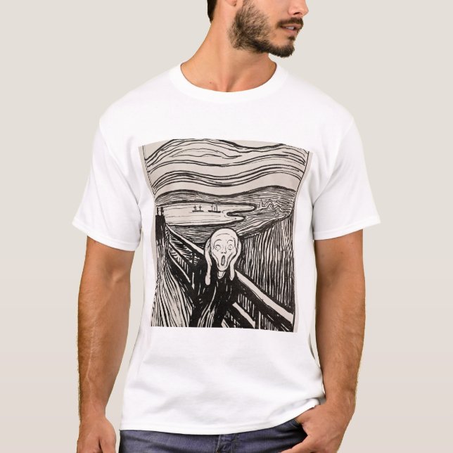 The Scream Edvard Munch T-Shirt (Front)