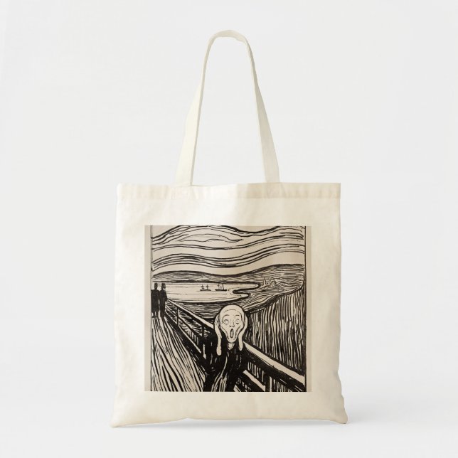 The Scream Edvard Munch Tote Bag (Front)
