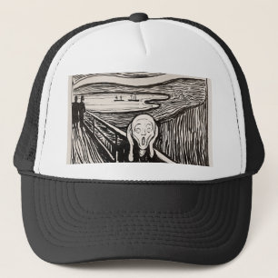 The Scream Edvard Munch Trucker Hat