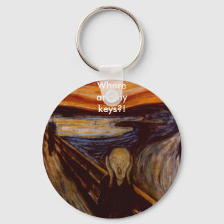 The Scream Key Ring