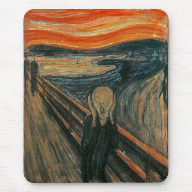 The Scream Mouse Pad (Front)