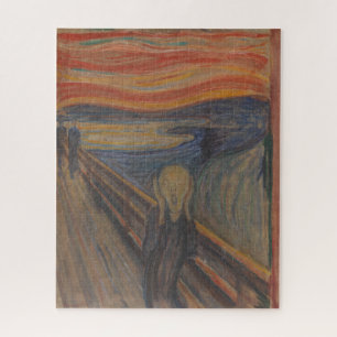 The Scream of Nature 1893 by Edvard Munch Jigsaw Puzzle