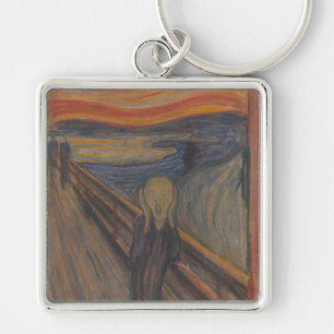 The Scream of Nature by Edvard Munch 1893 Key Ring