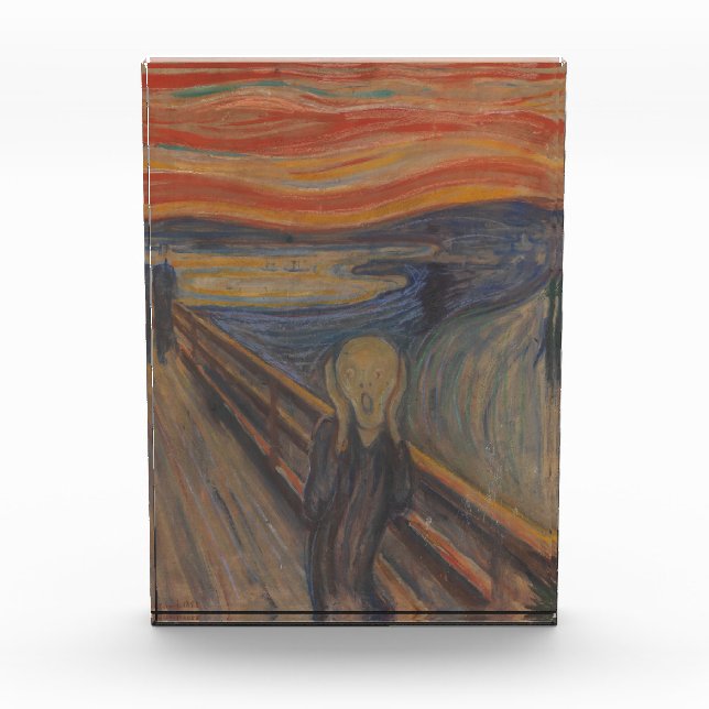 The Scream of Nature by Edvard Munch 1893 Photo Block (Front)