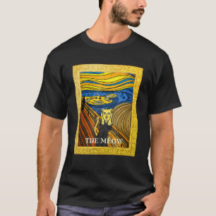 The Scream Picture Munch Cats Mice The Meow Cat T-Shirt