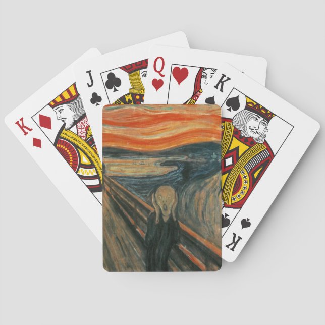The Scream Playing Cards (Back)