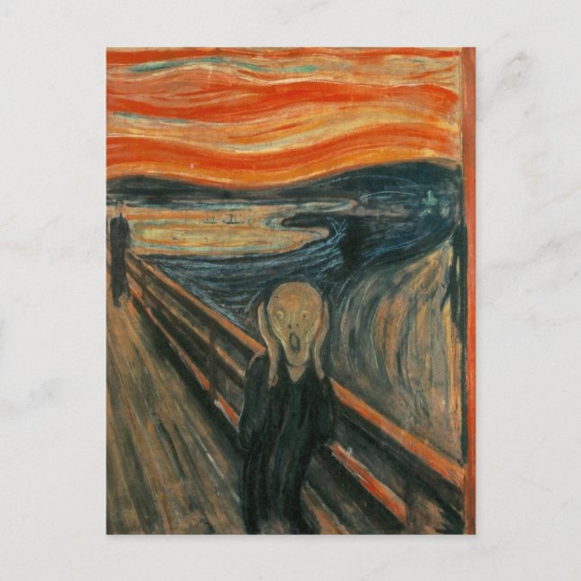 The Scream Postcard (Front)