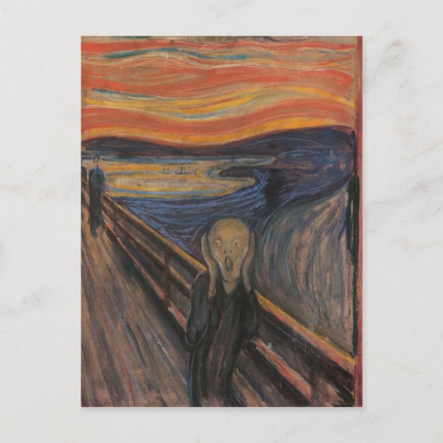 The Scream Postcard (Front)