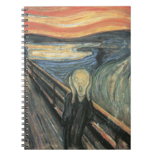 The Scream Spiral Notebook