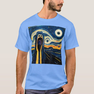 The Scream Starry Night T-Shirt