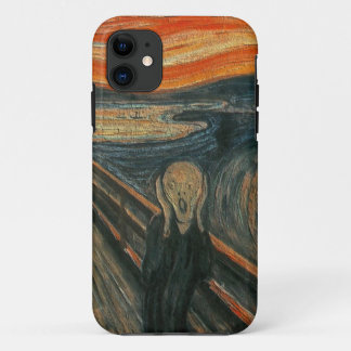 The Scream (Textured) by Edvard Munch Case-Mate iPhone Case