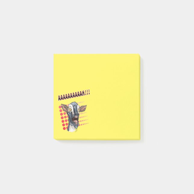 The Screaming Goat Post-it Notes (Front)