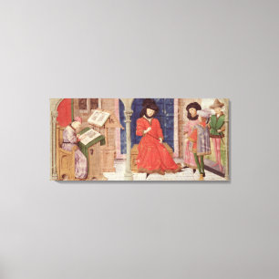 The Scribe Canvas Print