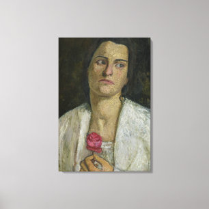 The Sculptress Clara Rilke-Westhoff 1905 Canvas Print