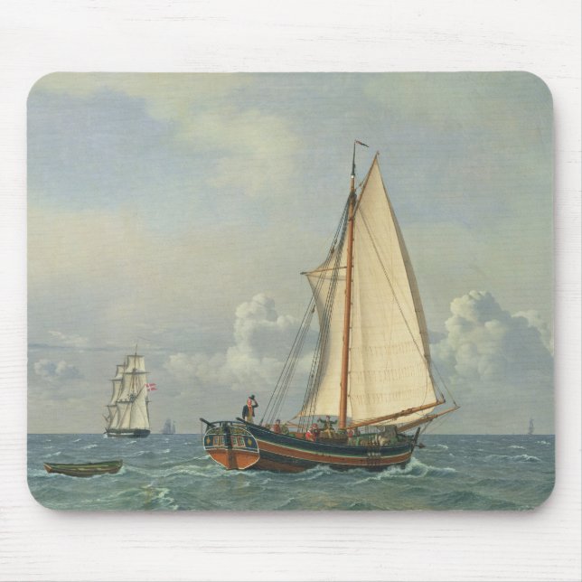 The Sea, 1831 Mouse Pad (Front)