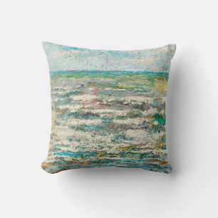 The Sea (1887) by Jan Toorop Colourful Art Cushion