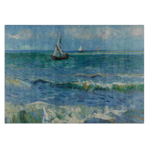 The Sea at Les Saintes Maries de la Mer Van Gogh Cutting Board