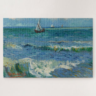 The Sea at Les Saintes Maries de la Mer Van Gogh Jigsaw Puzzle