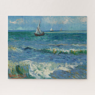 The Sea at Les Saintes Maries de la Mer   Van Gogh Jigsaw Puzzle