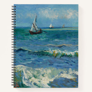 The Sea at Les Saintes Maries de la Mer   Van Gogh Notebook