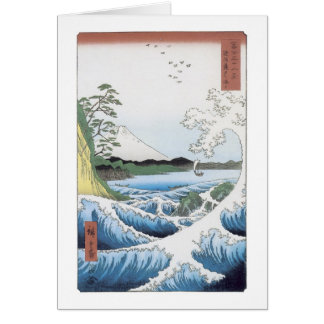 The Sea At Satta, Hiroshige, 1858