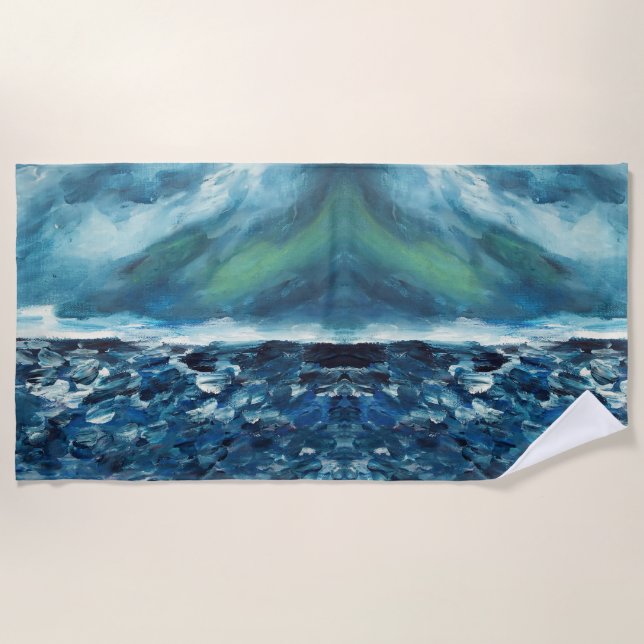 The sea beach towel (Front)