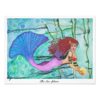 The Sea Sphere Photo Print