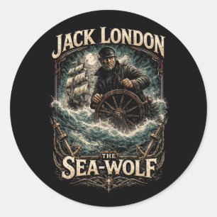 The Sea-Wolf Classic Round Sticker