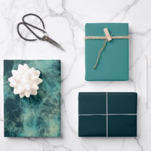 The Sea  Wrapping Paper Sheet