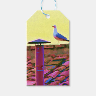 The seagull on an Afternoon of Conclave Gift Tags