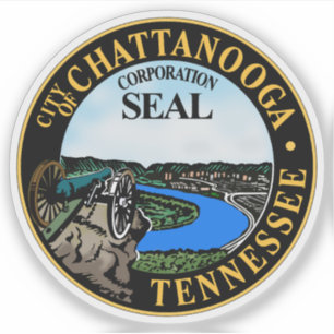 The Seal of Chattanooga, Tennessee, USA