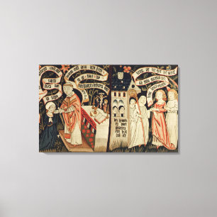 The Search after Truth, German, c.1490 Canvas Print