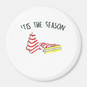 The Season Christmas Tree Magnet