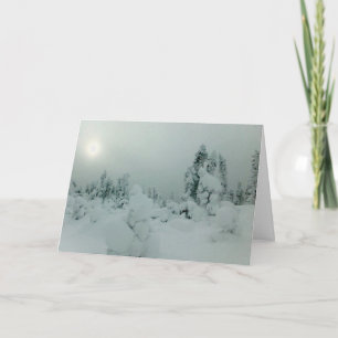The season for reason holiday card
