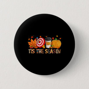The Season Leopard Pumpkin Darts Halloween Fall Le 6 Cm Round Badge