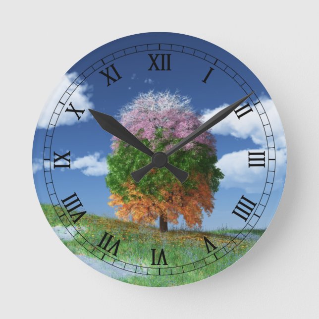 The Season Tree Clock (Front)