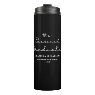 The Seasoned Graduate Personalised Thermal Tumbler