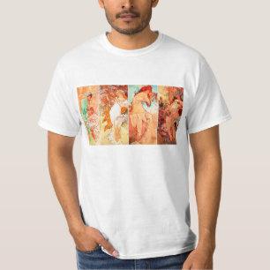The Seasons by Mucha vintage t-shirt