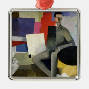 The Seated Man, or The Architect Metal Tree Decoration