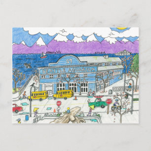 The Seattle Aquarium Postcard