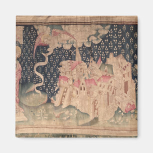 The second angel announces the fall of Babylon Magnet