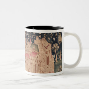 The second angel announces the fall of Babylon Two-Tone Coffee Mug