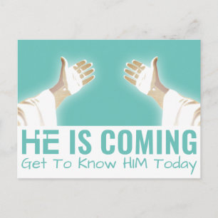 THE SECOND COMING POSTCARD